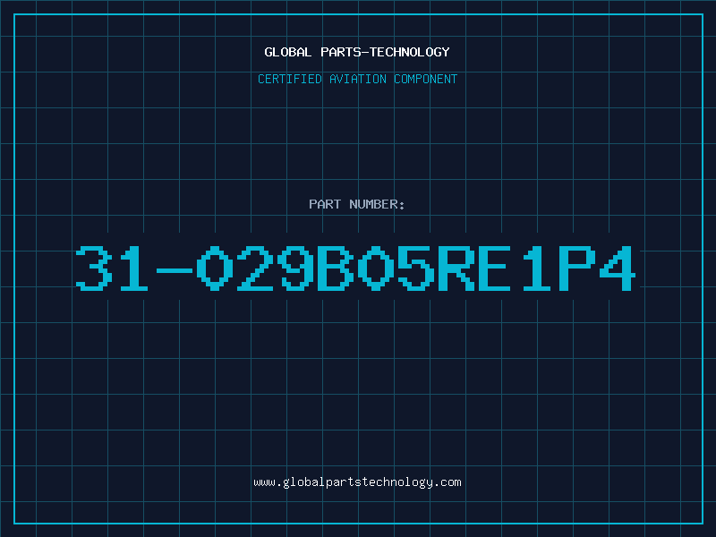 Aviation Part 31-029B05RE1P4