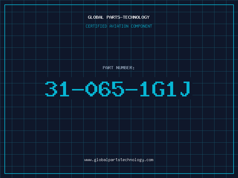 Aviation Part 31-065-1G1J