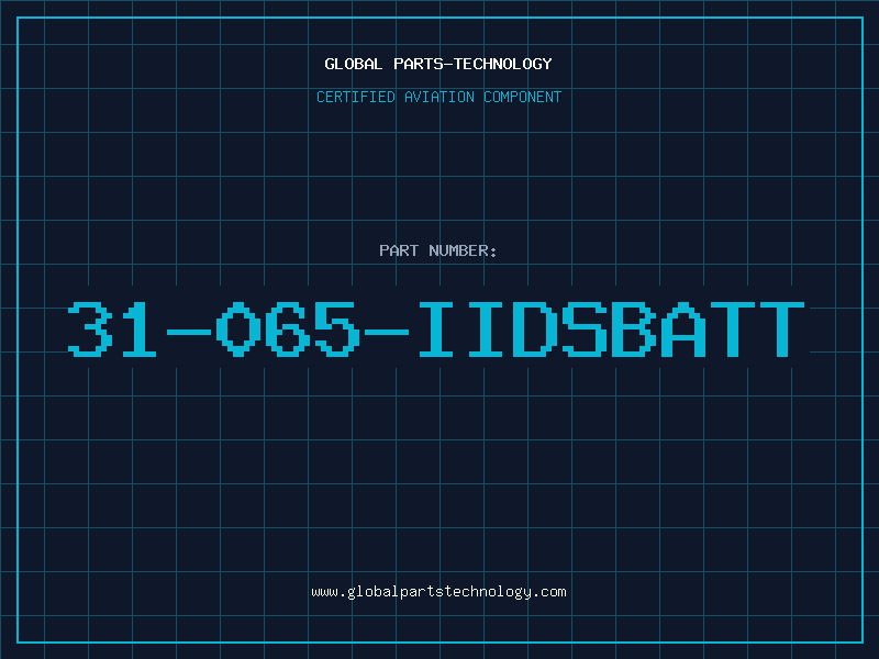 Aviation Part 31-065-IIDSBATT