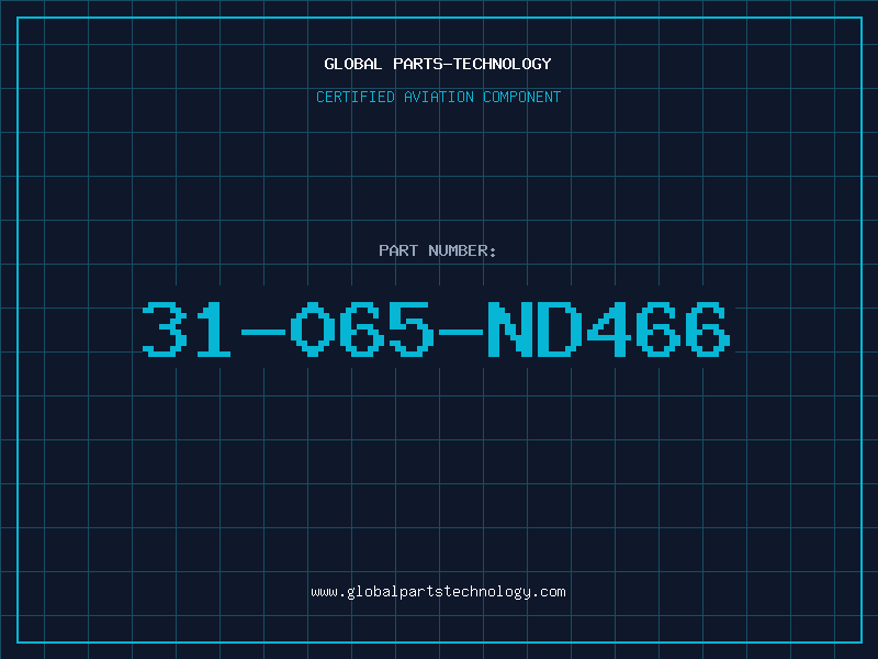 Aviation Part 31-065-ND466