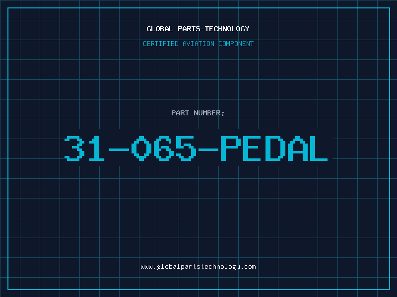 Aviation Part 31-065-PEDAL