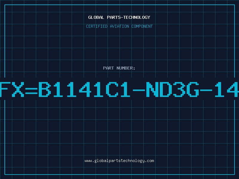 Aviation Part 31-2-RFX=B1141C1-ND3G-141/U-50