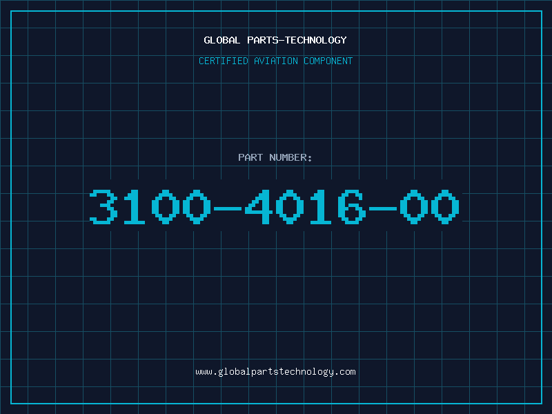 Aviation Part 3100-4016-00