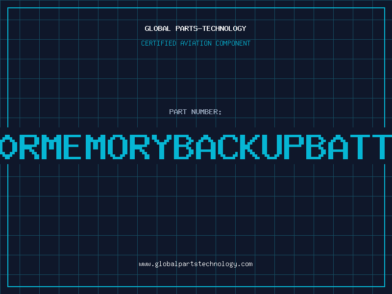 Aviation Part 3100RMEMORYBACKUPBATTERY