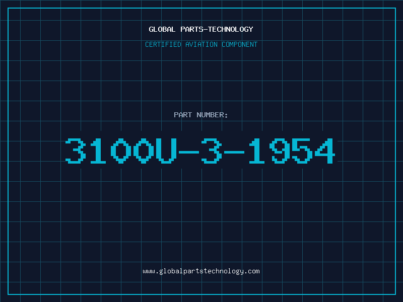 Aviation Part 3100U-3-1954