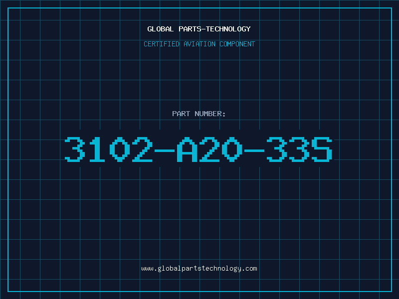 Aviation Part 3102-A20-33S