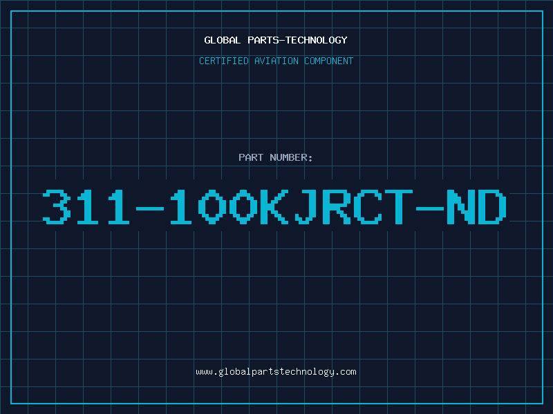 Aviation Part 311-100KJRCT-ND