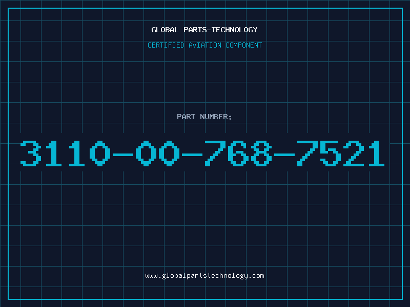 Aviation Part 3110-00-768-7521
