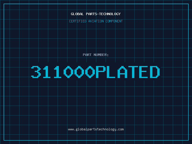 Aviation Part 311000PLATED