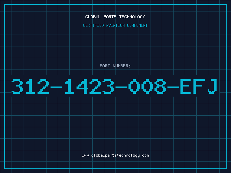 Aviation Part 312-1423-008-EFJ