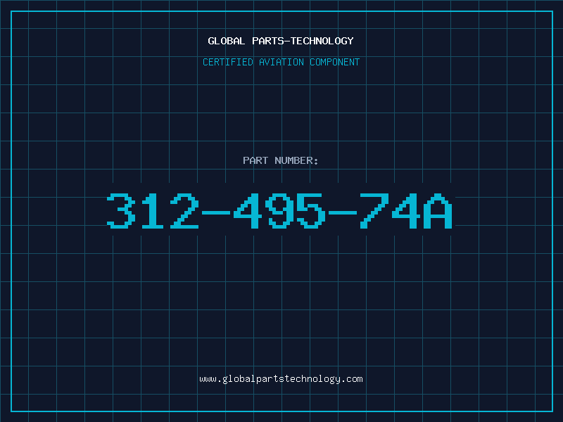 Aviation Part 312-495-74A