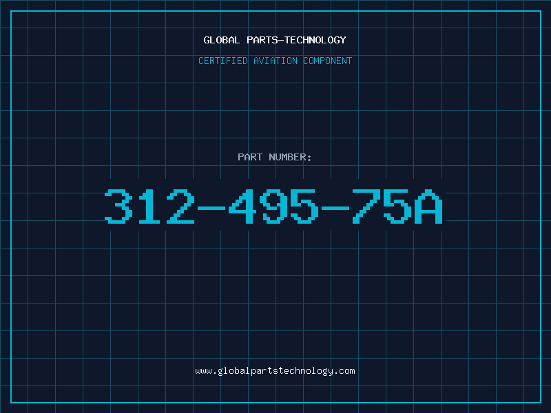 Aviation Part 312-495-75A