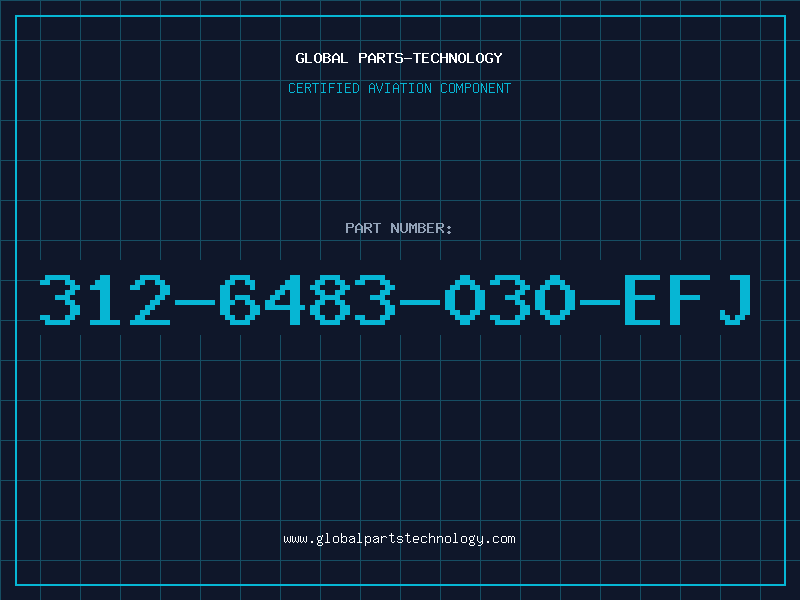 Aviation Part 312-6483-030-EFJ