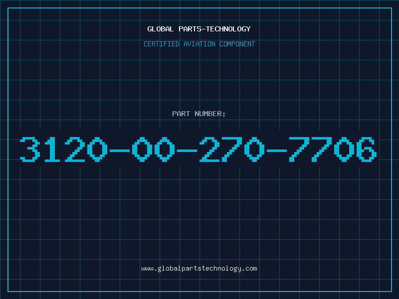 Aviation Part 3120-00-270-7706