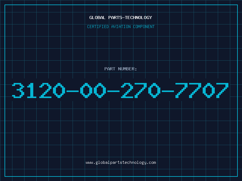 Aviation Part 3120-00-270-7707