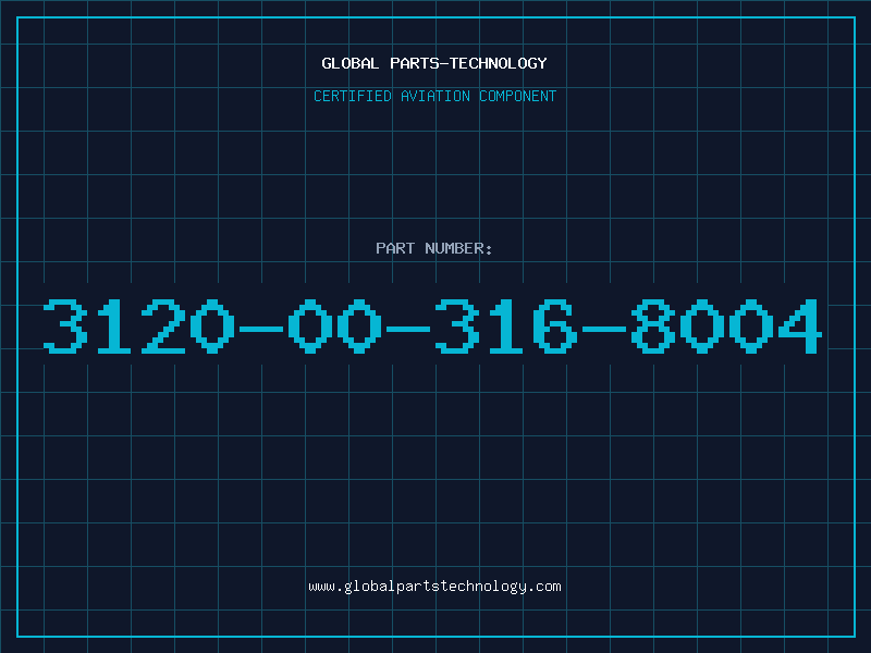 Aviation Part 3120-00-316-8004