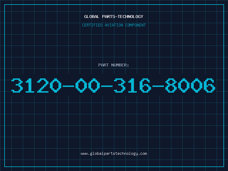 Aviation Part 3120-00-316-8006