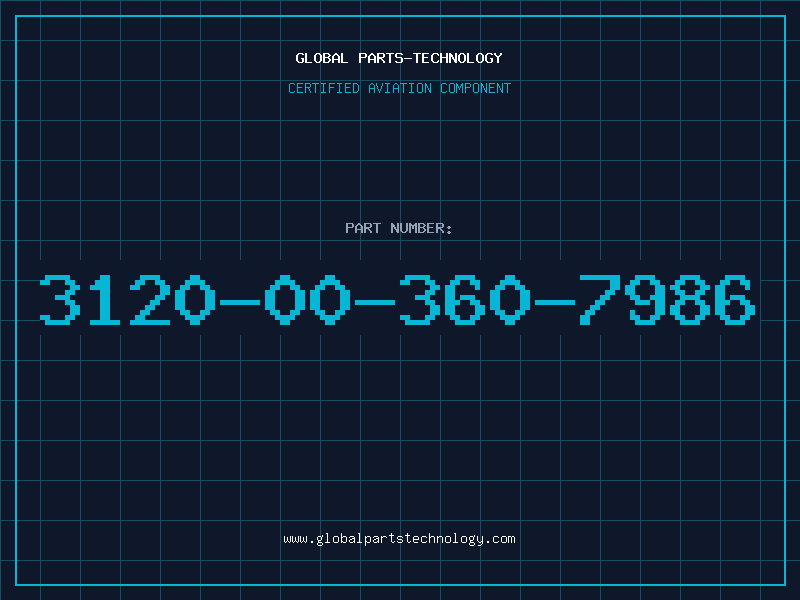 Aviation Part 3120-00-360-7986