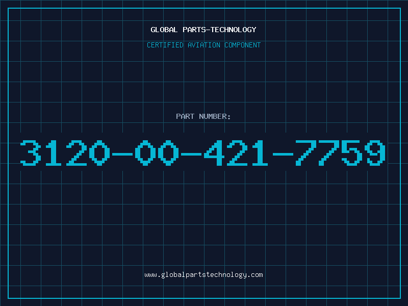 Aviation Part 3120-00-421-7759