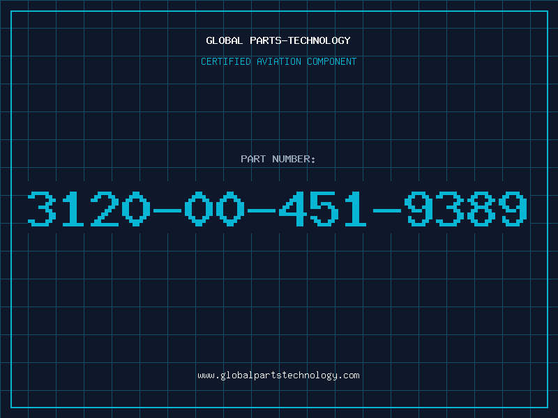 Aviation Part 3120-00-451-9389