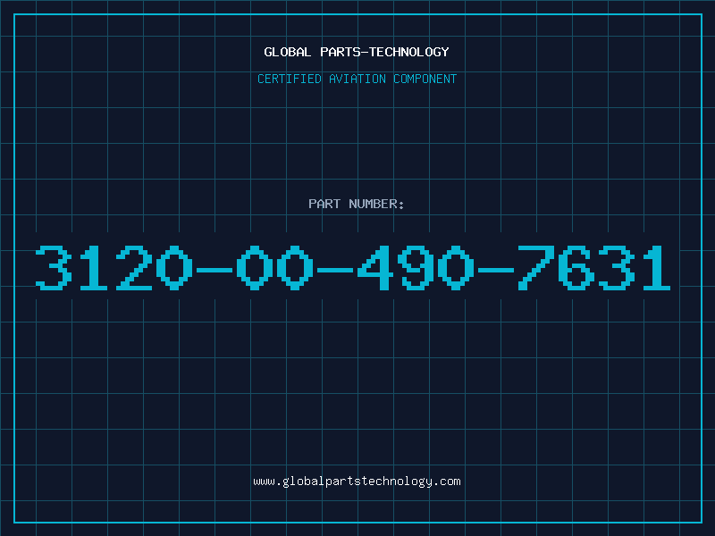 Aviation Part 3120-00-490-7631