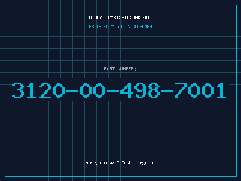 Aviation Part 3120-00-498-7001
