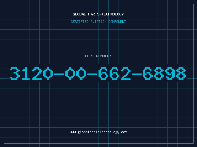 Aviation Part 3120-00-662-6898