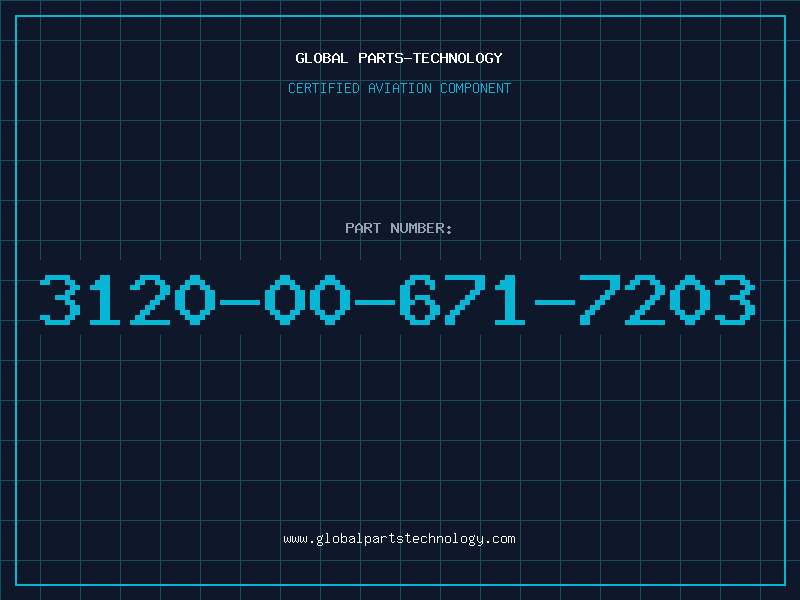 Aviation Part 3120-00-671-7203