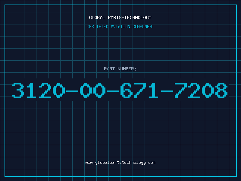 Aviation Part 3120-00-671-7208
