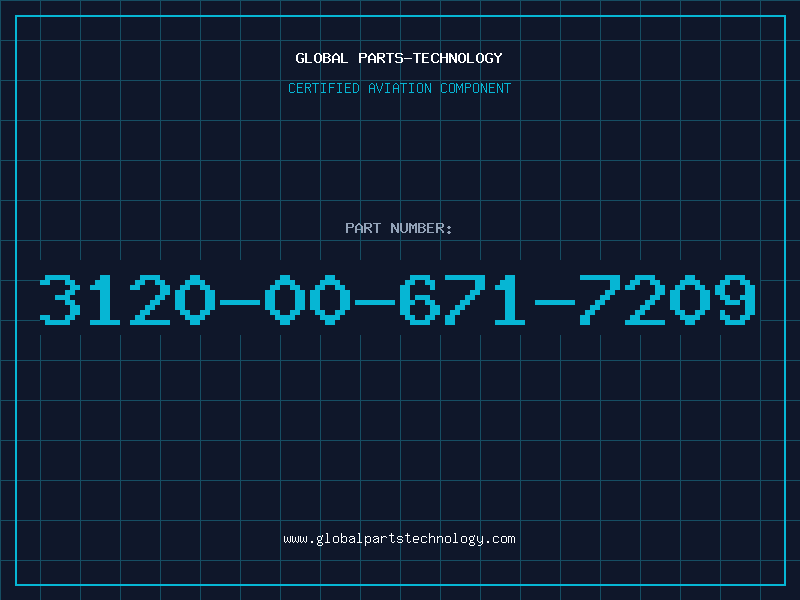Aviation Part 3120-00-671-7209