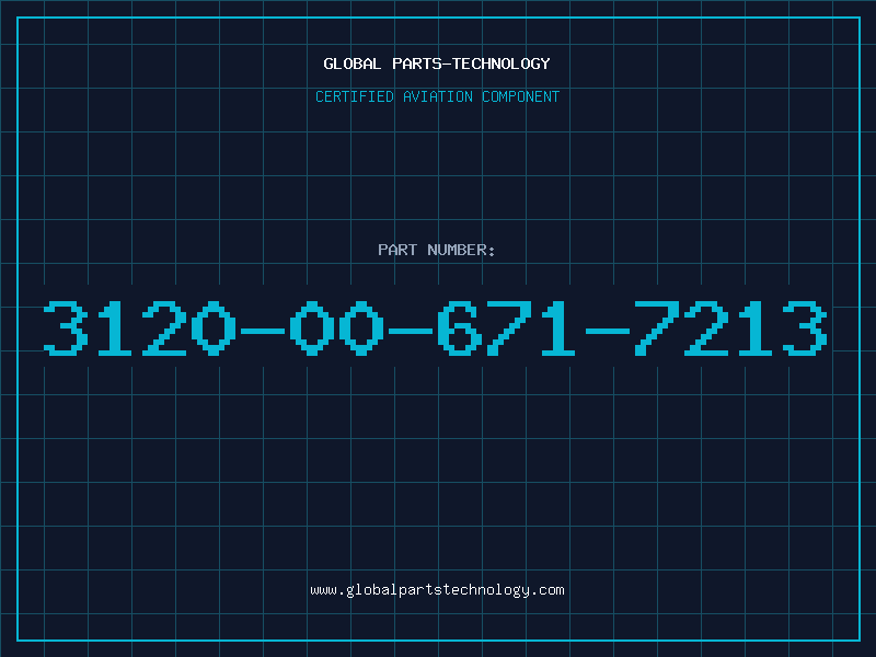 Aviation Part 3120-00-671-7213