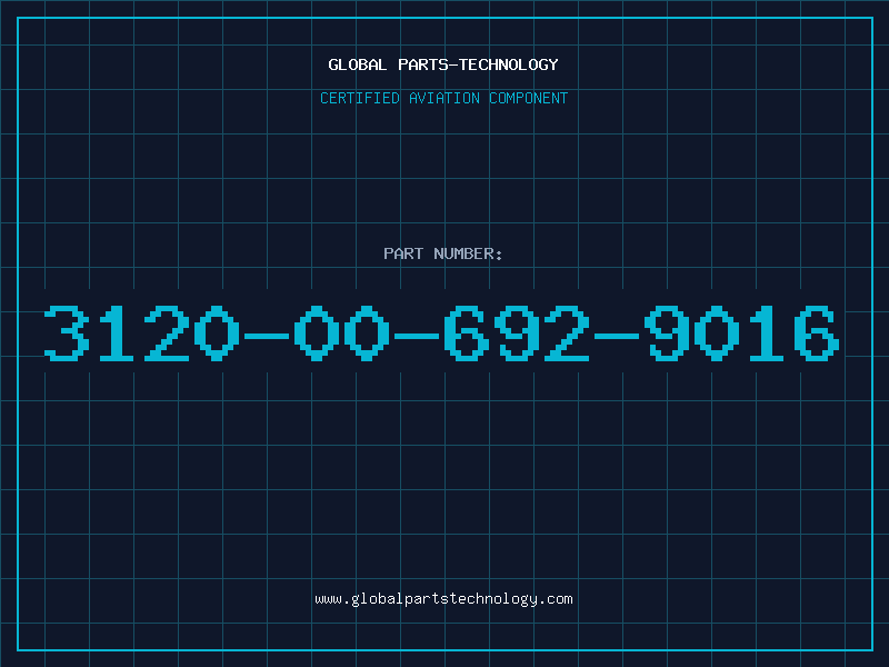 Aviation Part 3120-00-692-9016