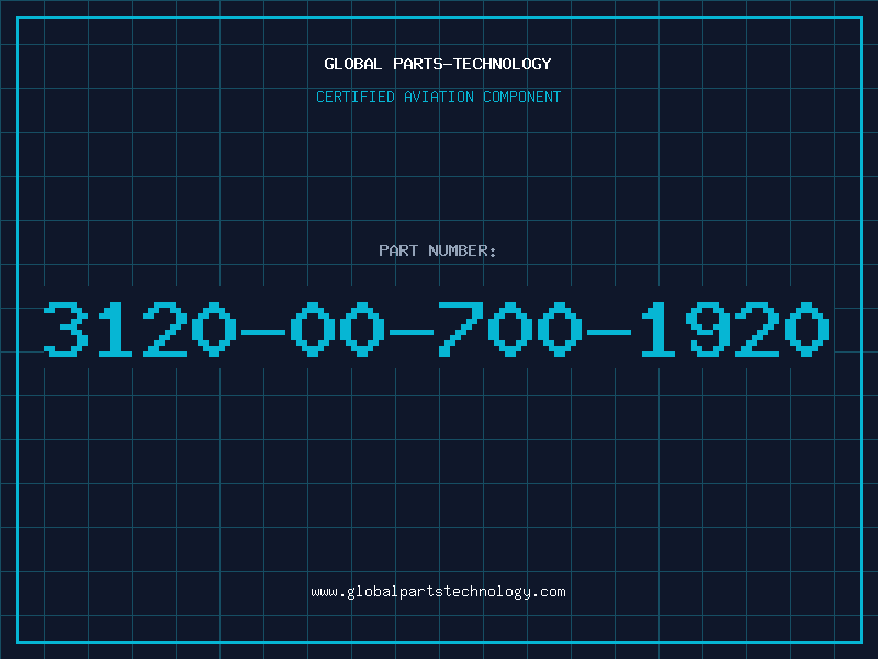 Aviation Part 3120-00-700-1920