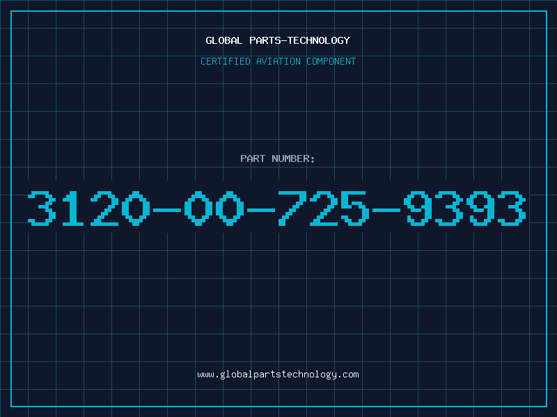 Aviation Part 3120-00-725-9393