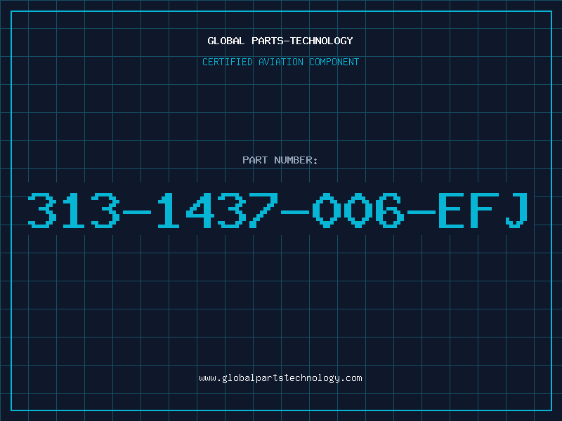 Aviation Part 313-1437-006-EFJ