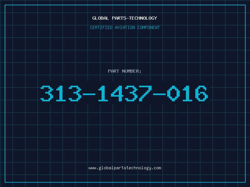 Aviation Part 313-1437-016