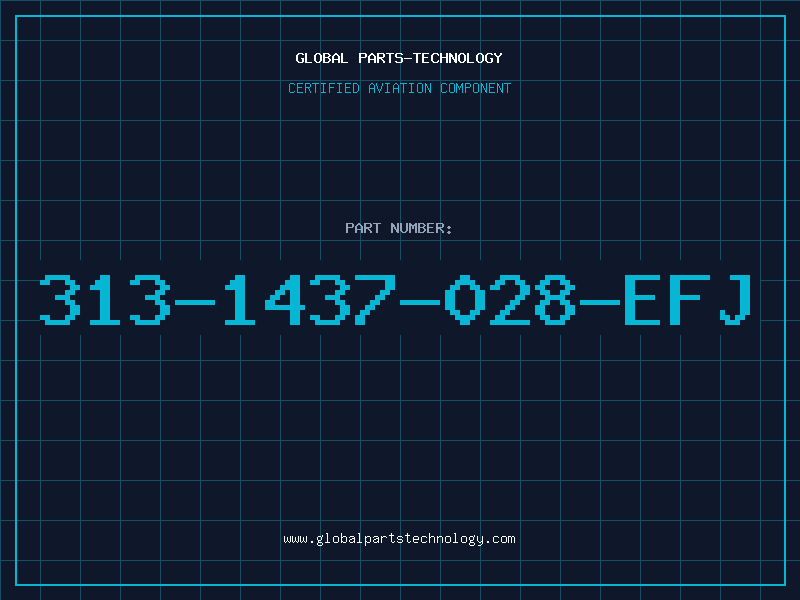 Aviation Part 313-1437-028-EFJ