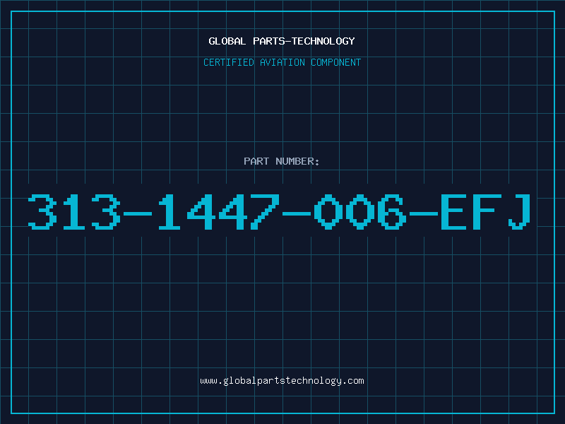 Aviation Part 313-1447-006-EFJ