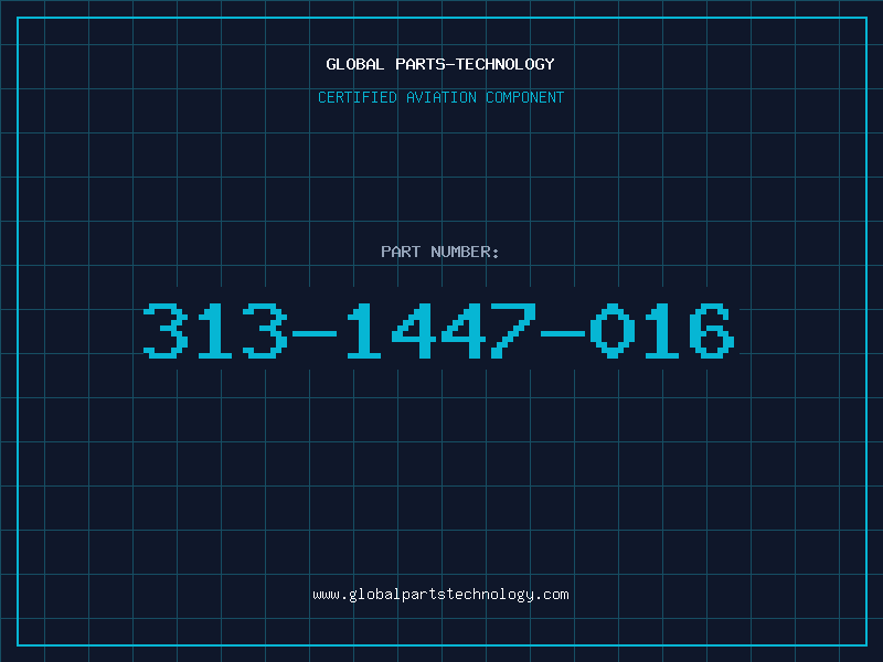 Aviation Part 313-1447-016