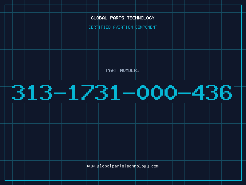 Aviation Part 313-1731-000-436