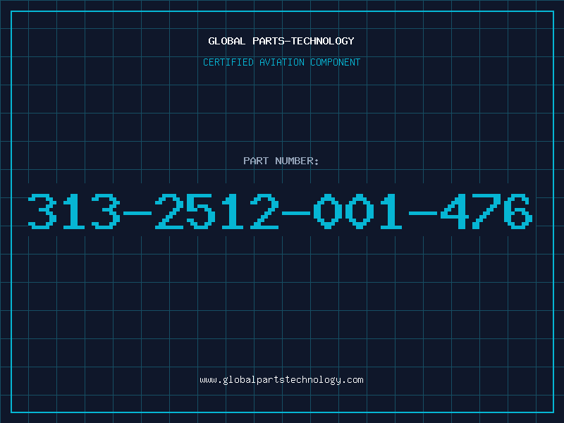 Aviation Part 313-2512-001-476