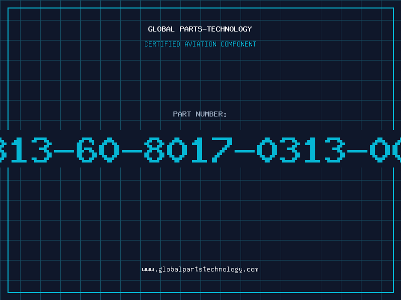 Aviation Part 313-60-8017-0313-00