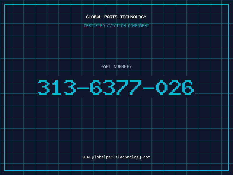 Aviation Part 313-6377-026