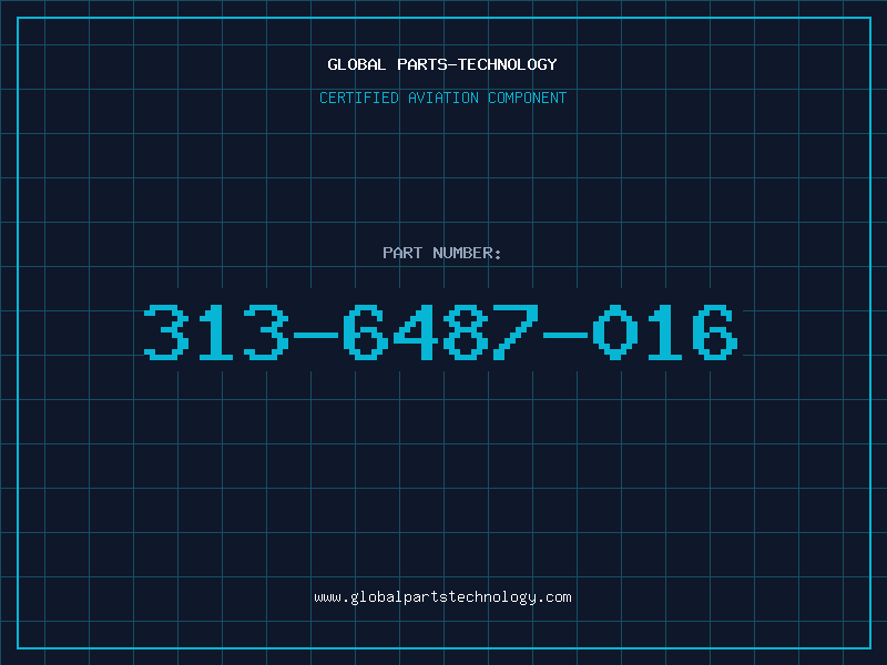 Aviation Part 313-6487-016
