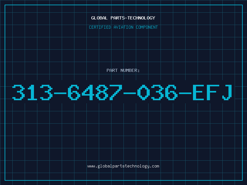 Aviation Part 313-6487-036-EFJ