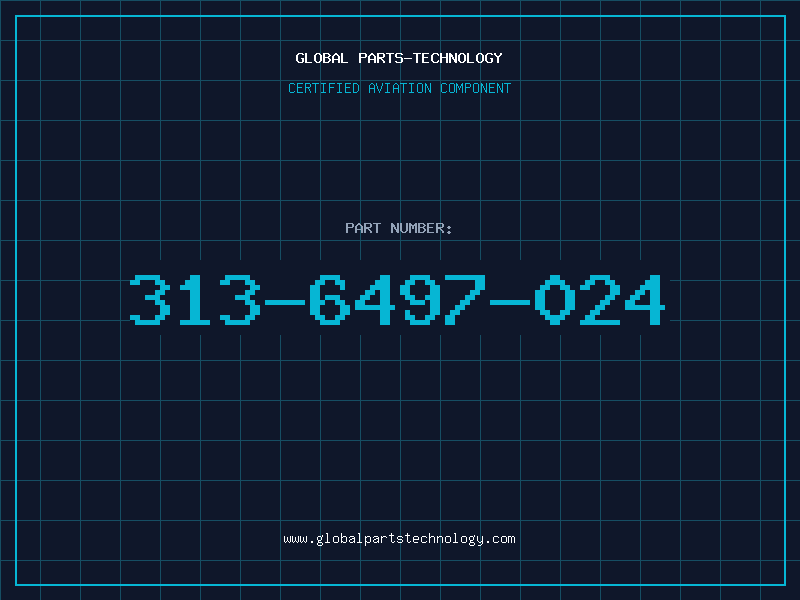 Aviation Part 313-6497-024