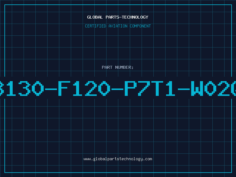 Aviation Part 3130-F120-P7T1-W02Q