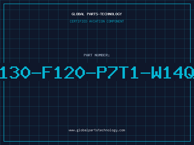 Aviation Part 3130-F120-P7T1-W14QB