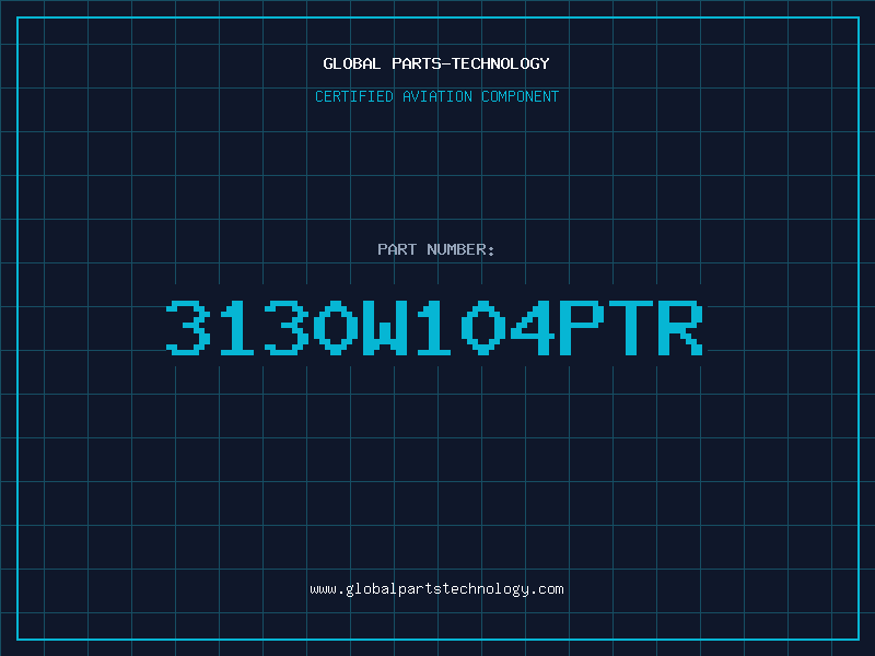 Aviation Part 3130W104PTR