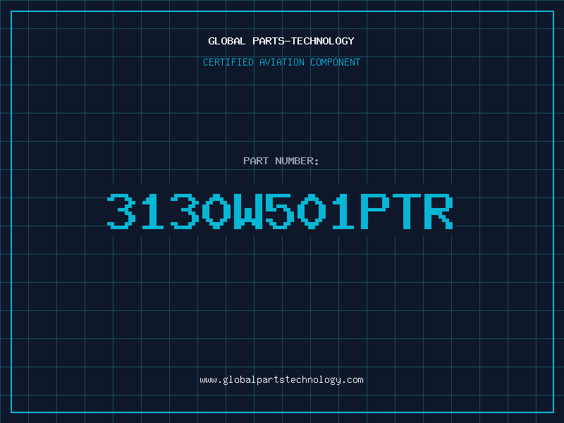 Aviation Part 3130W501PTR
